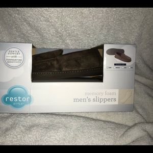 Memory Foam Small Slippers Men Restor Style Gentle